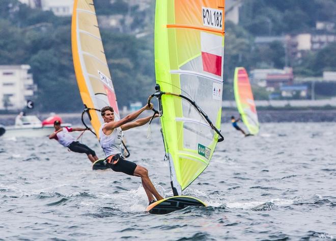 Pawel Tarnowski  (POL) - RSX (M) – World Cup Series Japan ©  Jesus Renedo / Sailing Energy http://www.sailingenergy.com/